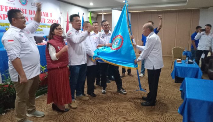 TM Yusuf Kembali Pimpin DPD KSPSI AGN Sumut 2024-2029