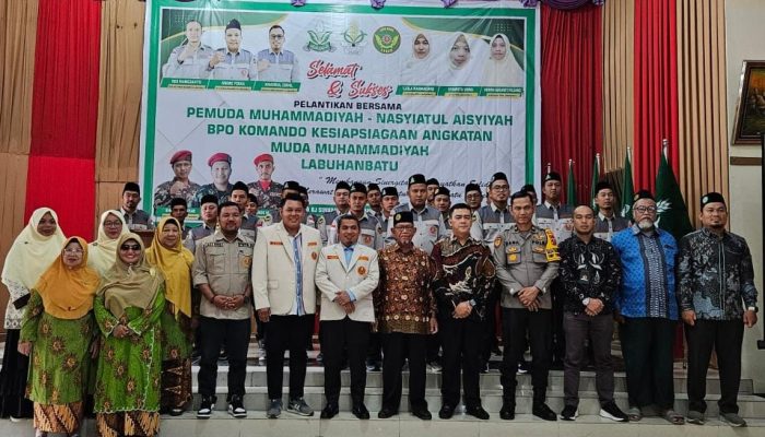 Pelantikan Pemuda Muhammadiyah Labuhanbatu periode 2023-2027 Sukses