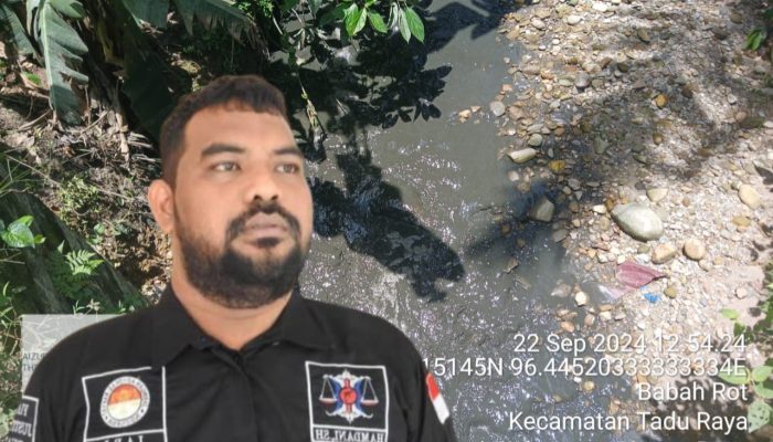 Sebulan Berlalu, PT. Fajar Baizury&Brother Nagan Raya Diduga Alirkan Limbah Berbahaya Ke Sungai Tadu Hasil Lab Masih Misterius, YARA: DLH Jangan Coba Coba Main Mata