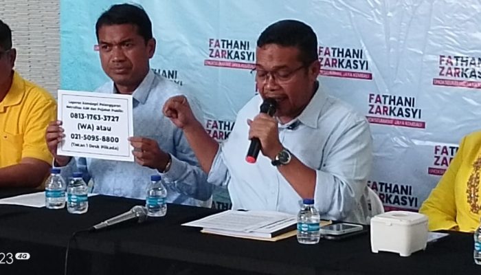 Paslon Cawalkot Lhokseumawe Fatani Ajak Masyarakat Lawan dan Laporkan Segala Bentuk Intimidasi