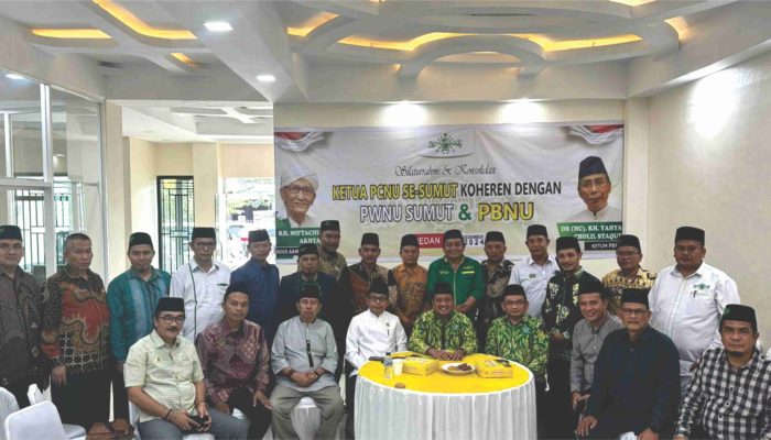 Ketua PWNU Pada Konsolidasi PCNU Se-Sumut: “Selamat Kepada Bobby Nasution Mengemban Amanah sebagai Gubernur SUMUT”
