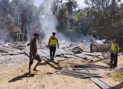 Rumah Dan Uang Tunai 70 Juta Milik Lansia di Paya Bakong Ludes Terbakar