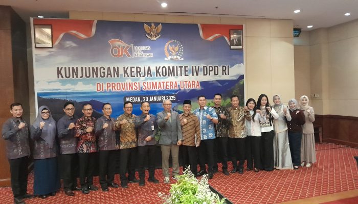Komite IV DPD RI Laksanakan Kunjungan Kerja Ke OJK Sumut