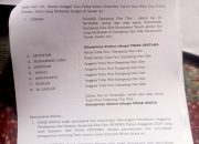 Geuchik Ulee Glee Tanah Jambo Aye Diduga Suruh Calon Tuha Peuet Tanda Tangan Rancangan Qanun Perubahan APBG 2024