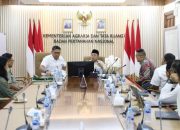 Menteri ATR/BPN dan Wamentan Bahas Integrasi Data Pertanahan dan Pertanian