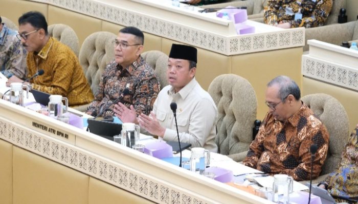 Kementerian ATR/BPN Tuai Berbagai Apresiasi dalam Rapat Kerja Bersama Komisi II DPR RI