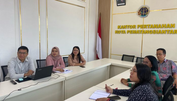 Kantah Pematangsiantar Ikuti Rapat Tindak Lanjut Efisiensi Anggaran 2025