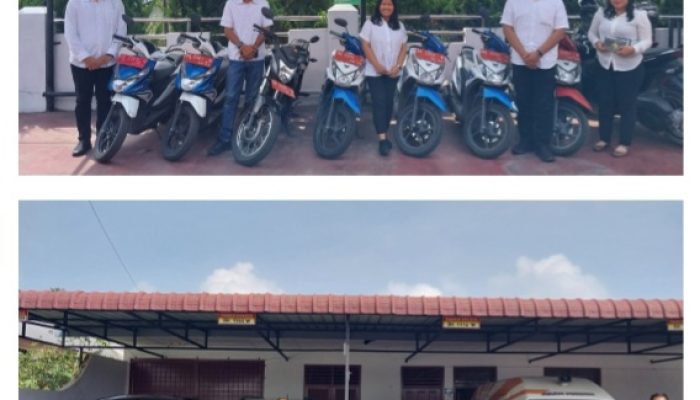 Kantor Pertanahan Pematangsiantar Gelar Apel Kendaraan Dinas untuk Tertib Administrasi BMN