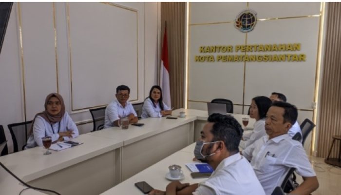 Kantor Pertanahan Pematangsiantar Ikuti Rapat Daring Bahas Efisiensi Anggaran 2025