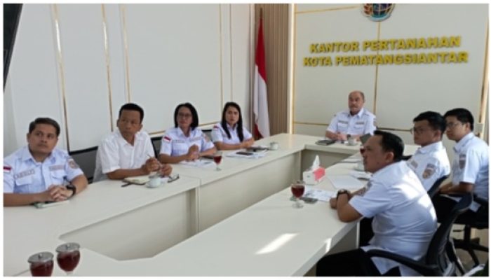 Kantor Pertanahan Pematangsiantar Ikuti Rapat Evaluasi Kinerja 2024 dan Perencanaan 2025