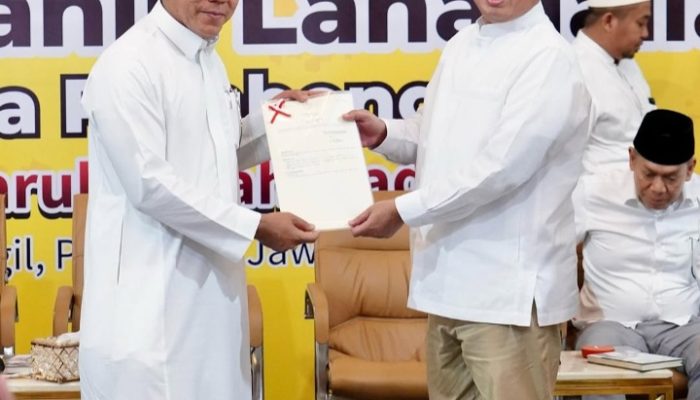 Pimpinan Ponpes Dalwa Apresiasi Kementerian ATR/BPN atas Kemudahan Sertipikat Wakaf
