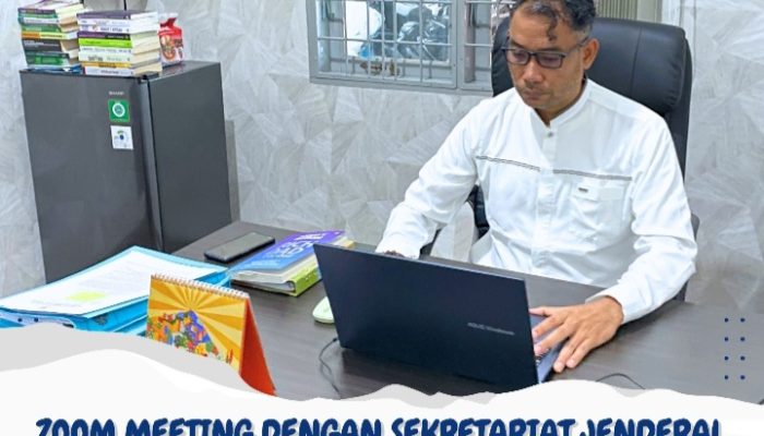 Bahas Penentuan Nilai dan Kuantitas Peta, Subbag TU Ikuti Zoom Meeting dari Kementerian ATR/BPN