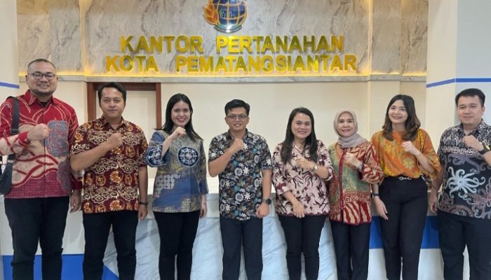 Kanwil BPN Sumut Kunjungi Kantah Pematangsiantar, Bahas Evaluasi Kinerja PPAT dan Peningkatan Data PTSL