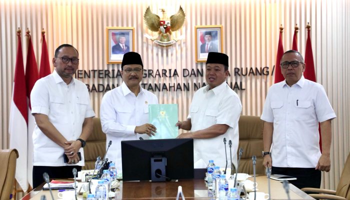 Rencana Pembangunan Sekolah Rakyat oleh Pemerintah, Menteri ATR/Kepala BPN Siap Dukung dalam Percepatan Sertipikasi Tanah
