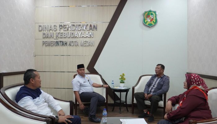 Bangun Kemitraan, Rumah Inspirasi Indonesia Silaturahmi ke Dinas Pendidikan Kota Medan