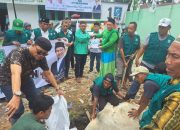 DPC PKB Kota Medan Sembelih Dua Sapi Kurban, Bagikan Daging untuk Warga dan Kader
