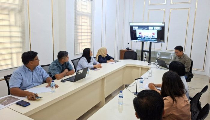 Kantor Pertanahan Pematangsiantar Ikuti Ekspose Audit Kinerja PTSL 2024 Secara Virtual