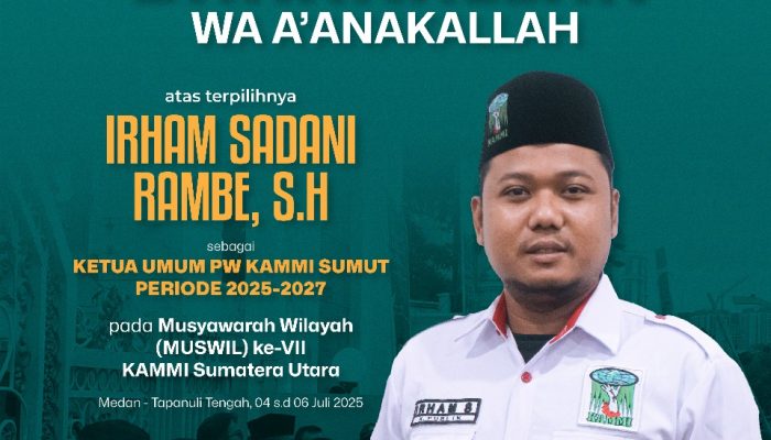 Terpilih Di Muswil VII KAMMI Sumut, Irham Sadani Rambe : Kaderisasi Adalah Kunci Perjuangan