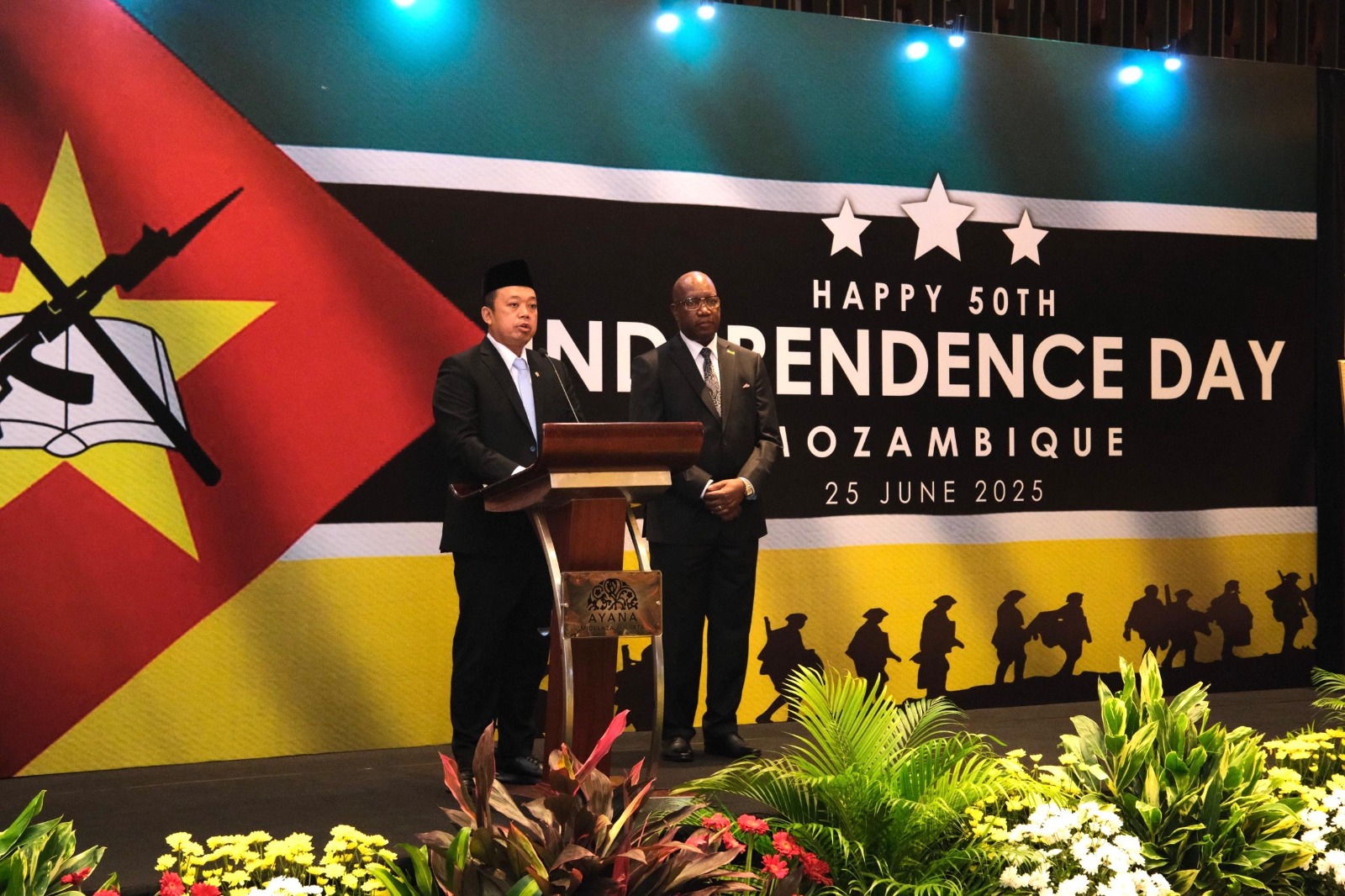 Hadiri HUT Kemerdekaan Mozambik