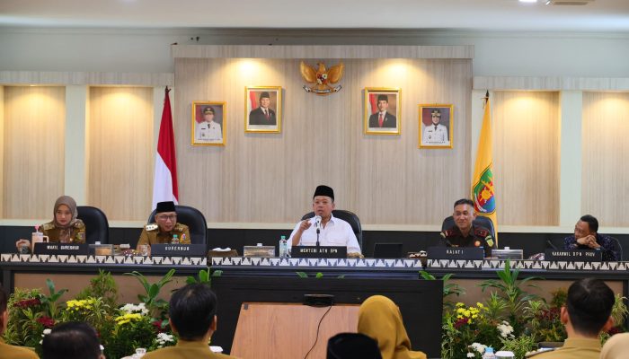 Dalam Rakor Bersama Kepala Daerah se-Lampung, Menteri Nusron Dorong Pemda Bebaskan BPHTB bagi Warga Kurang Mampu