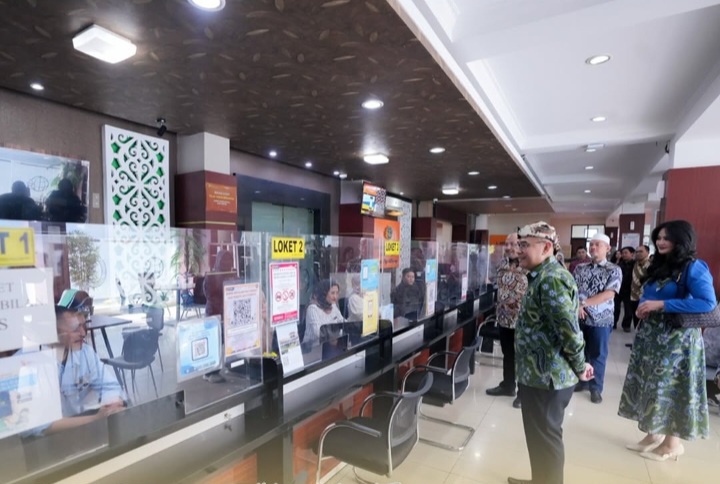 Tinjau PELATARAN di Kantah Kota Bandung