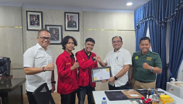 Dir Intelkam Poldasu Terima Audiensi Pimpinan Himpunan Mahasiswa dan Pemuda PERSIS Sumut