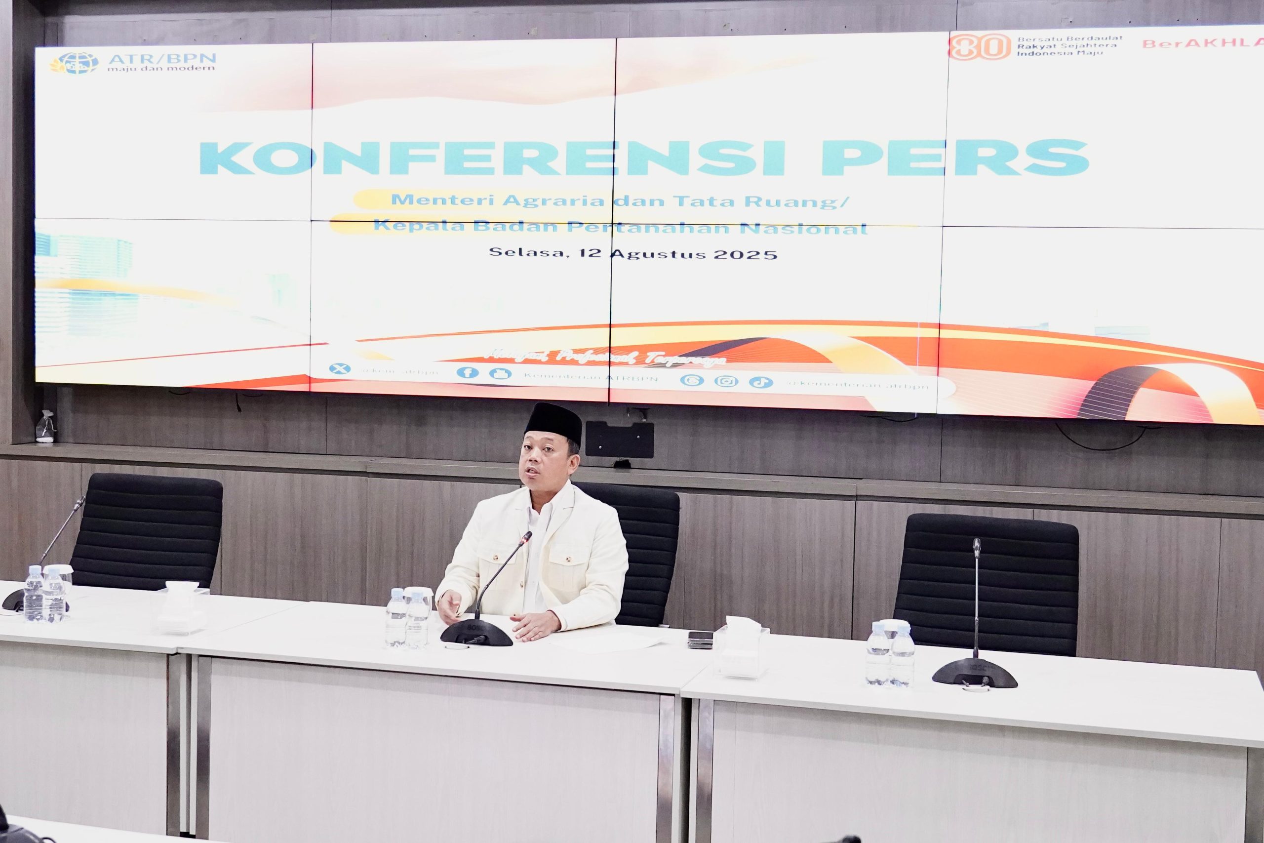 Menteri Nusron Minta Maaf