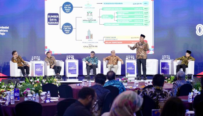 Jadi Pembicara #DemiIndonesia, Menteri Nusron: Siap Menahan Laju Alih Fungsi Lahan