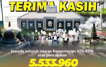 Kementerian ATR/BPN Catat Penerbitan 5,5 Juta Sertipikat Elektronik, Wujudkan Cita-Cita Kemerdekaan di Bidang Pertanahan