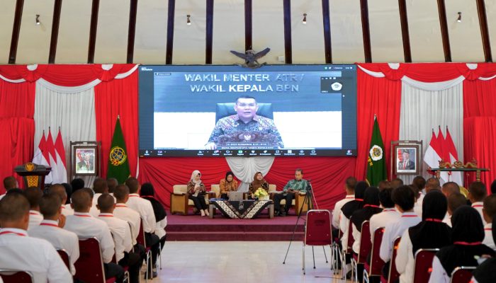 STPN Bentuk Karakter dan Kepemimpinan, Wamen Ossy Titip Tiga Nilai yang Perlu Dipedomani Taruna/i STPN