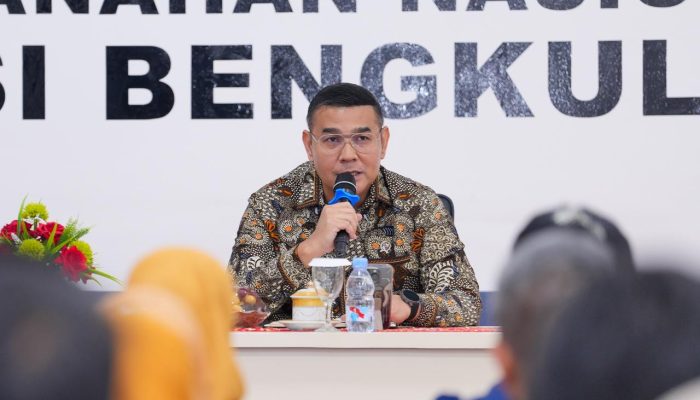 Pesan Wamen Ossy ke Jajaran Kanwil BPN Provinsi Bengkulu: Peraturan Perundangan Harus sebagai Prinsip