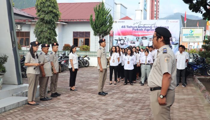 Upacara Peringatan HANTARU 2025, Asta Cita dengan Menjaga Tanah dan Menata Ruang