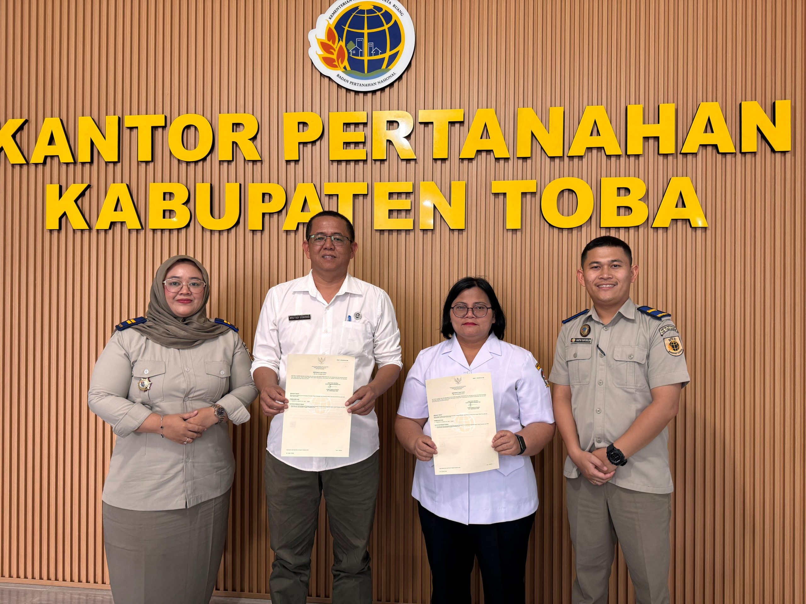 Sertipikat Aset Pemkab Toba