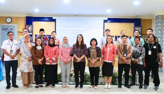 Kantor Pertanahan Pematangsiantar Ikuti Forum Konsultasi Publik KPPN