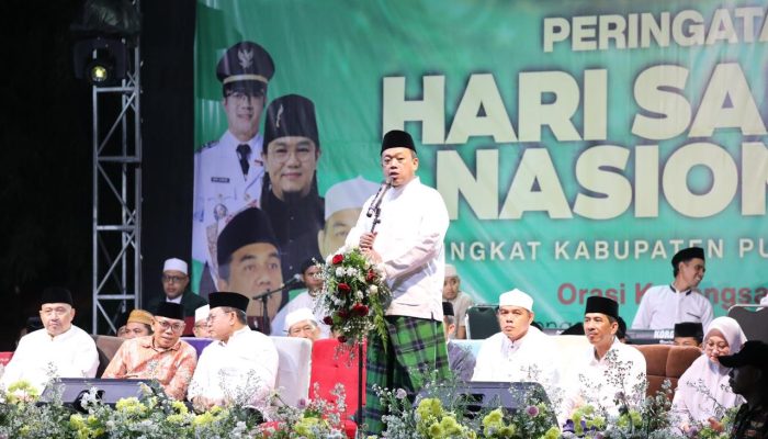 Peringatan Hari Santri Nasional di Purwakarta, Menteri Nusron: Kontribusi Santri Jadi Fondasi Kemerdekaan Indonesia