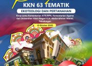 Kementerian ATR/BPN Dukung Penerjunan 500 Mahasiswa UIN K.H. Abdurrahman Wahid dalam KKN Tematik Ekologi dan Pertanahan