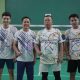 Menteri Nusron dan Wali Kota Palembang Tunjukkan Sportivitas di Lapangan Bulu Tangkis PORNAS KORPRI XVII
