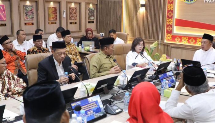 Menteri Nusron Dorong Percepatan Sertipikasi Tanah Wakaf dan Rumah Ibadah di Sumsel