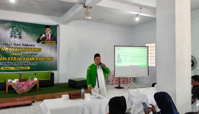 Bangun Kekuatan dari Ranting, PKB Kota Medan Gelar Musyawarah Ranting dan Musyawarah Kerja Anak Ranting