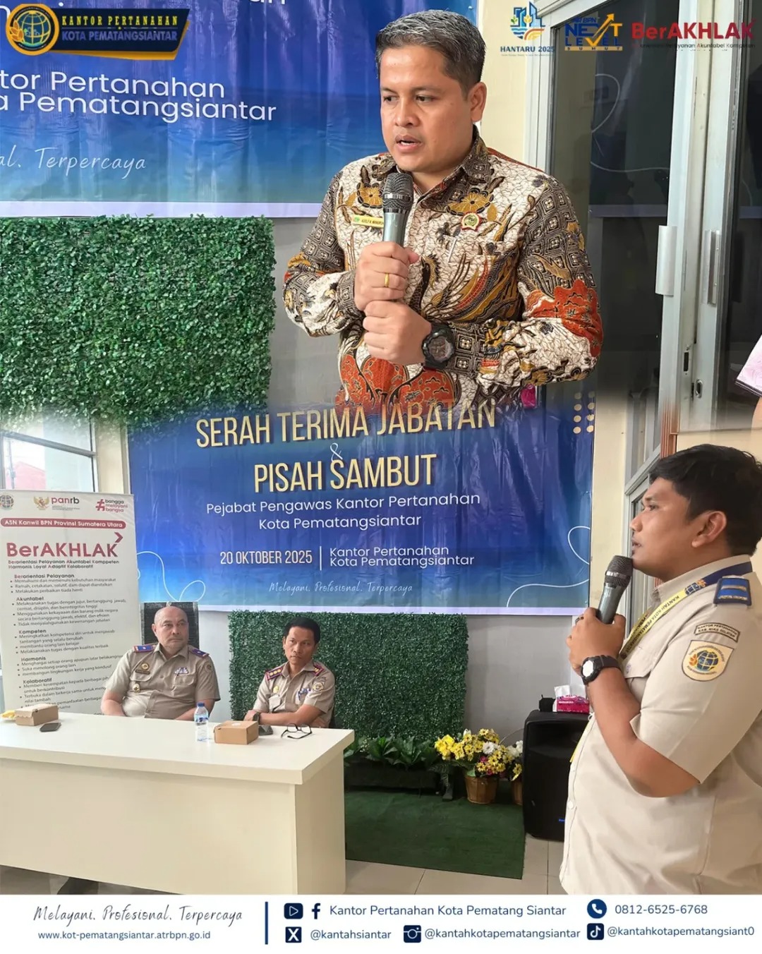 Serah Terima Jabatan