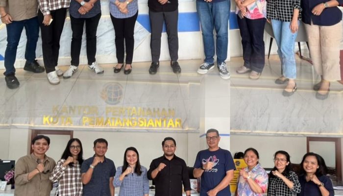 BPN Pematangsiantar Dapat Kunjungan Monev dari Ditjen PSKP, Dorong Peningkatan Layanan dan Zona Integritas