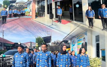 Upacara Sumpah Pemuda di Kantah Pematangsiantar