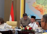 Menteri Nusron Pimpin Rapat Koordinasi Pertanahan dan Tata Ruang se-Sumatra Selatan