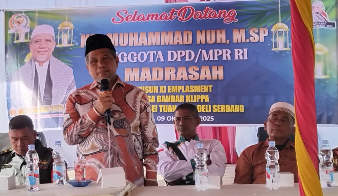 Oknum Diduga Ingin Kuasai Lahan Madrasah di Percut Sei Tuan, Senator M. Nuh Desak Aparat Bertindak
