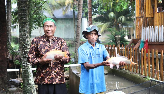 Tingkatkan Perekonomian Masyarakat, Kampung Reforma Agraria Desa Bandung Kembangkan Pembibitan dan Budidaya Ikan