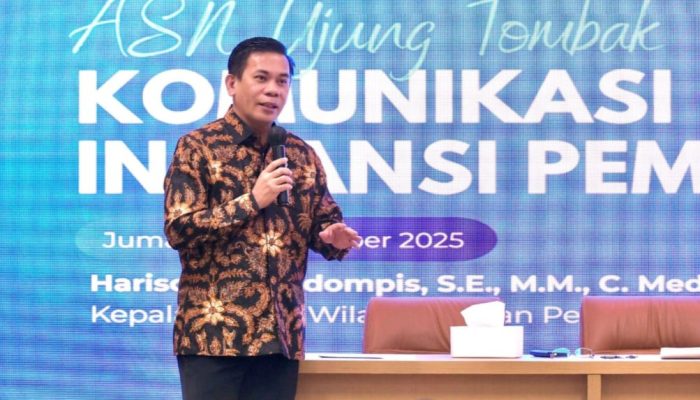 Berikan Pengarahan Latsar CPNS, Harison Mocodompis: ASN Ujung Tombak Komunikasi Publik Instansi Pemerintahan