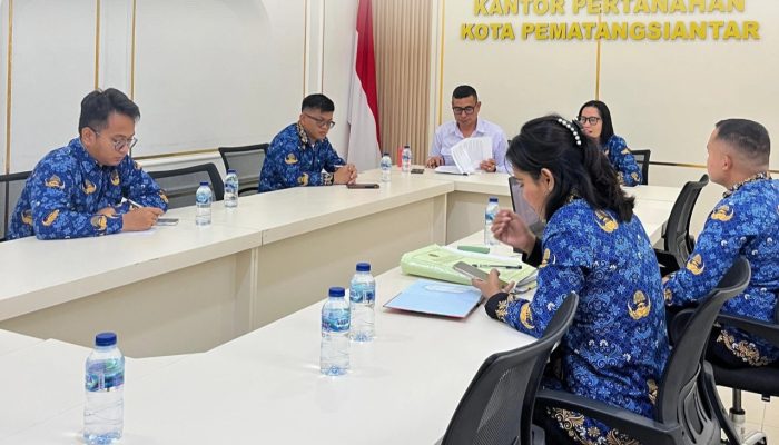 Kantah Pematangsiantar Gelar Awal Pembatalan Produk Hukum Berdasarkan Putusan Pengadilan