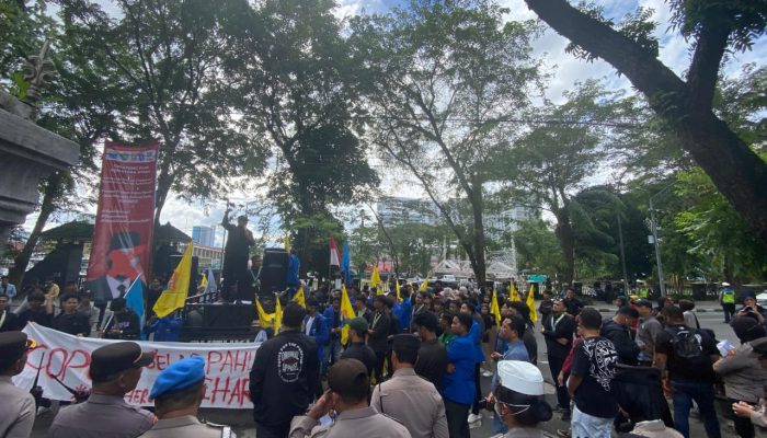 Aksi Penolakan Soeharto sebagai Pahlawan Nasional: Pimpinan DPRD Sumut Lagi-Lagi Tak Berani Hadir di Hadapan Cipayung Plus