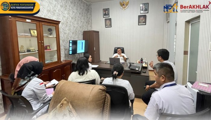 Kantah Pematangsiantar Gelar Rapat Internal, Fokus Tingkatkan Kinerja dan Pelayanan Publik