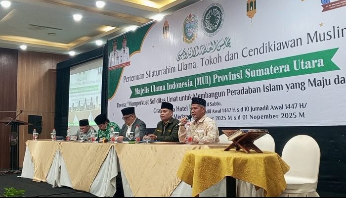 KH. Muhammad Nuh: Konsolidasi Umat dan Politik Substansial Kunci Memperkuat Solidaritas Islam di Sumut